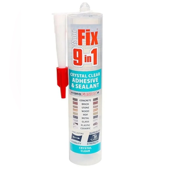 TIMco Other - TIMco 9in1 Adhesive & Sealant Clear 290ml Cartridge 1